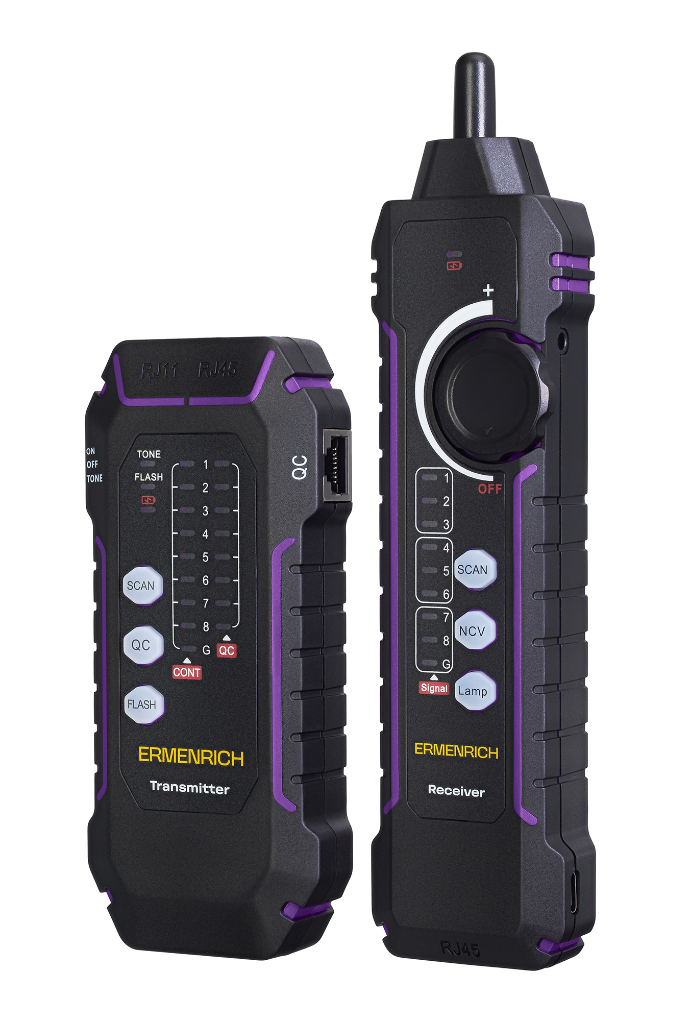 Кабельный тестер Ermenrich NetGeeks NP35