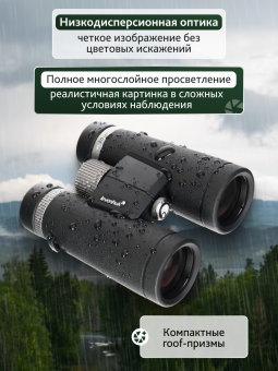 Бинокль Levenhuk Nitro ED 10x42