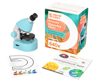 Микроскоп Levenhuk Discovery Micro с книгой