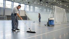 Клининг спортивных покрытий