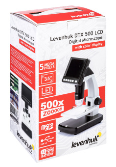 Микроскоп цифровой Levenhuk DTX 500 LCD