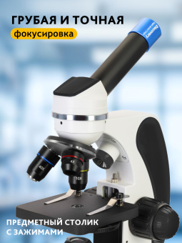 Микроскоп цифровой Levenhuk Discovery Pico Polar с книгой