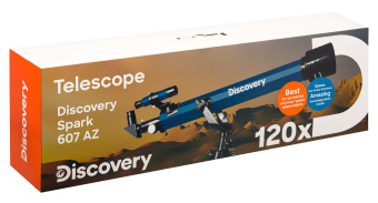 Телескоп Levenhuk Discovery Spark 607 AZ с книгой
