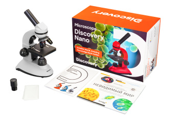 Микроскоп Levenhuk Discovery Nano Terra с книгой