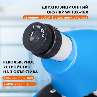 Микроскоп Levenhuk Discovery Micro с книгой