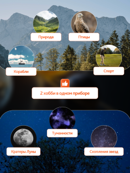 Набор: бинокль Levenhuk Bruno BASE 20x80 со штативом