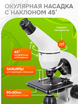 Микроскоп Levenhuk Rainbow 50L