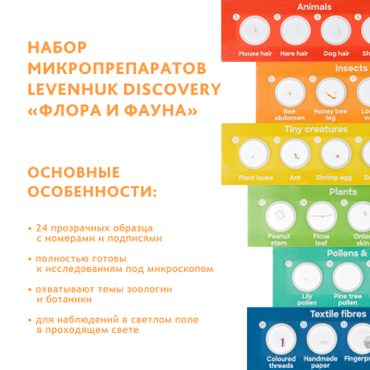 Микроскоп Levenhuk Discovery Micro с книгой