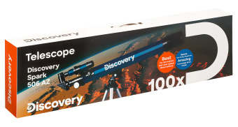 Телескоп Levenhuk Discovery Spark 506 AZ с книгой