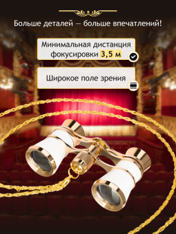 Театральный бинокль Levenhuk Broadway 325B