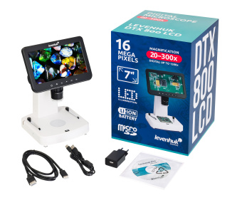 Микроскоп цифровой Levenhuk DTX 800 LCD
