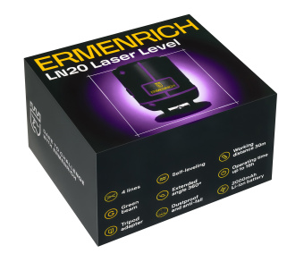Лазерный уровень Ermenrich PLUS LN20