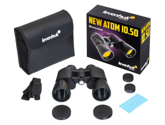 Бинокль Levenhuk New Atom 10x50