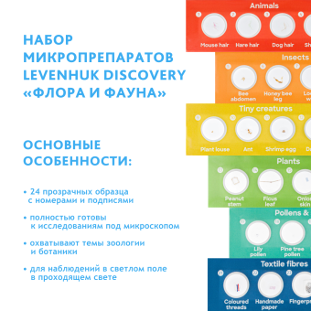 Микроскоп Levenhuk Discovery Micro с книгой