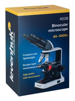 Микроскоп Levenhuk 450B, бинокулярный