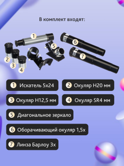 Телескоп Levenhuk Blitz 60 BASE